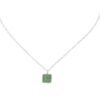 Collana Athena in Argento con Pietra Avventurina Verde MPCN6310/2