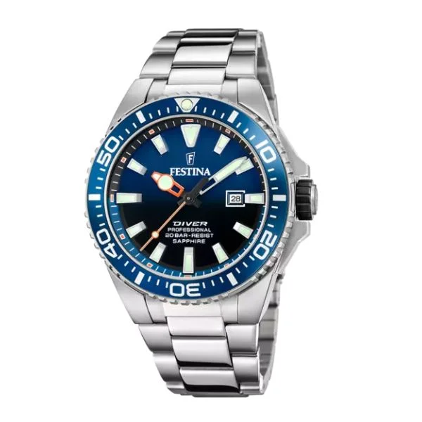 Orologio Festina Diver da Uomo Blu F20663/1 Pozzoni Gioielli