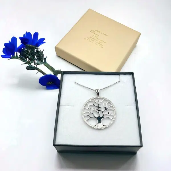 Collana in Argento 925 con Albero della Vita Pozzoni Gioielli