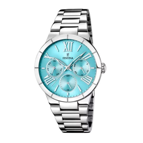 Orologio Festina da donna Boyfriend azzurro F16716-4 Pozzoni Gioielli