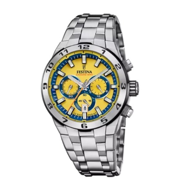 Orologio Festina Uomo Chronobike Giallo F20670/4 Pozzoni Gioielli