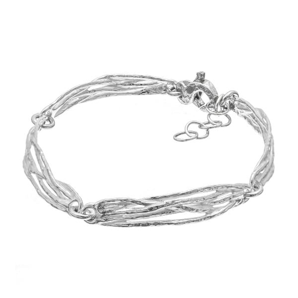 Bracciale Athena Argento a Filo Prezioso Arianna BR3061 Pozzoni Gioielli