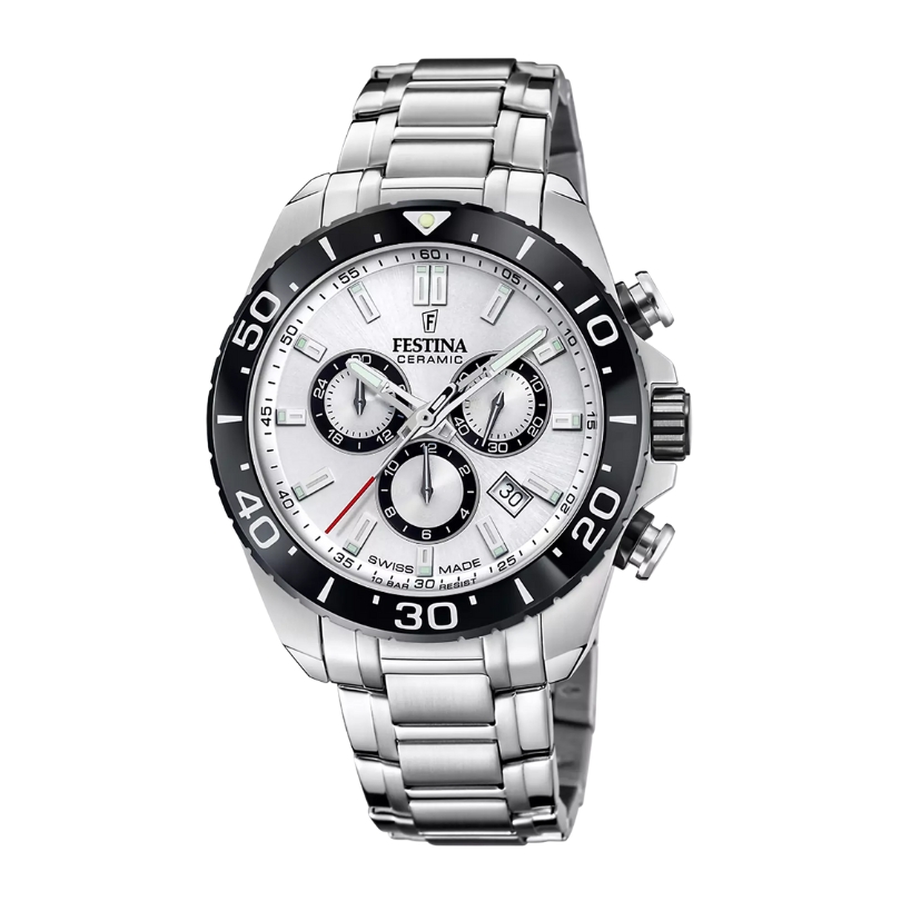 Orologio Festina Swiss Made Bianco F20042/1
