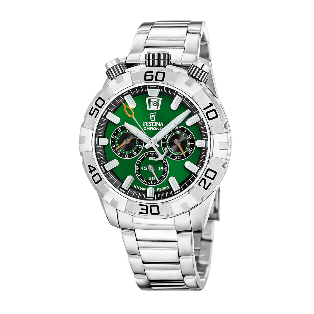Orologio Festina Uomo Bullhead Verde F20743/2
