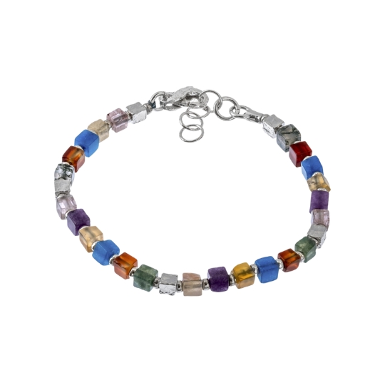 Bracciale Athena in Argento con Pietre - Esotica MPBR3198