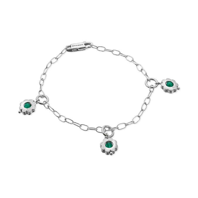 Bracciale Athena in Argento Naturale - Simboli MPBR3254F