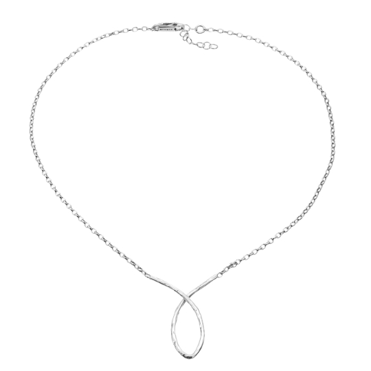 Collana Athena in Argento Naturale - Infinity CN6469